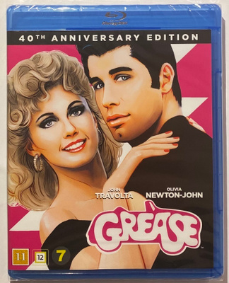 Grease - Blu-ray ( uusi, kelmussa )