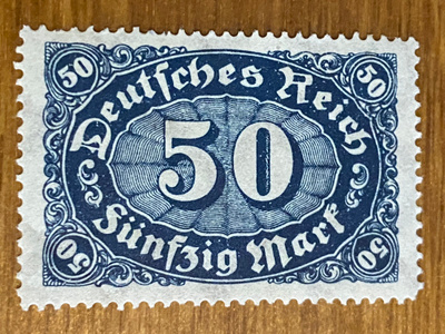 SAKSA REICH 1923 YLEISMERKKI**
