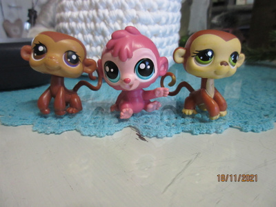 Littlest Pet Shop Apinat ja Gorilla