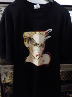 KYLIE MINOGUE 2008 KIERTUE T-PAITA KOKO XL
