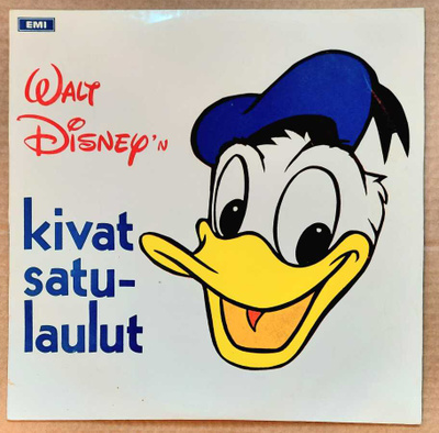 WALT DISNEY’N KIVAT SATULAULUT (1.) – Disneyland LP 1970