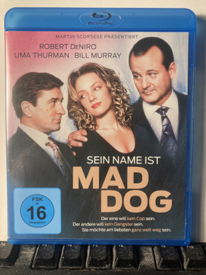 MADDOG AND GLORY, BluR., McNaughton, Thurman, DeNiro, Murray