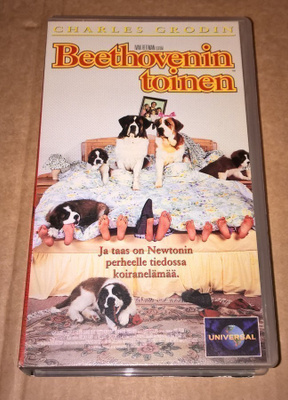 BEETHOVENIN TOINEN VHS 1993 KOMEDIA