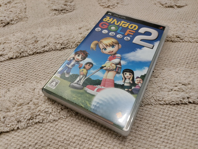 Everybody's Golf 2 - PSP jap region free