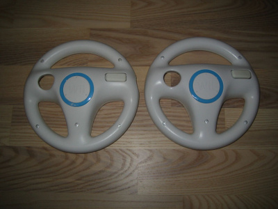 Nintendo Wii Mario Kart Ratit 2kpl