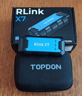 Topdon RLink X7 Porsche diagnostiikkalaite