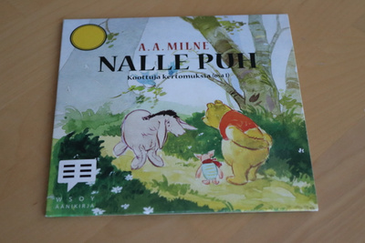 CD äänikirja A.A. Milne Nalle Puh Koottuja kertomuksia osa 1