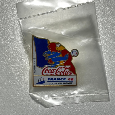 Coca-Cola Jalkapallo MM-98 maapinssi - Romania