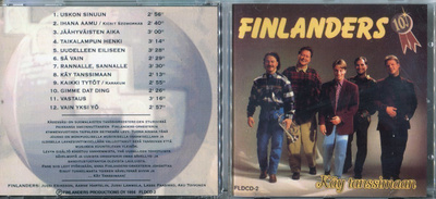 FINLANDERS . CD-LEVY . KÄY TANSSIMAAN