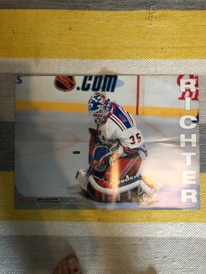 Juliste: Mike Richter/ Joe Thornton. Pro Hockey.