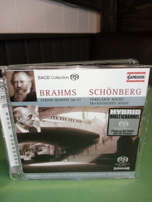 SACD SCHÖNBERG :  BRAHMS STRING QUINTETT OP 111