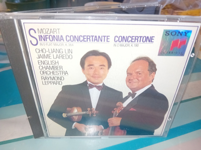 CD Cho-Liang Lin & Jaime Laredo Mozart Sinfonia Concertante