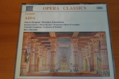 Verdi:Aida 2CD.Hyvä!