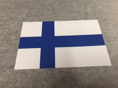 Suomen lippu tarra
