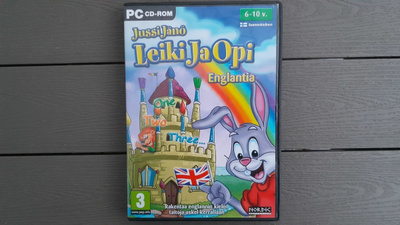 PC CD: Jussi Jänö Leiki ja Opi Englantia peli (2009)