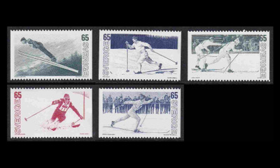 Ruotsi 836-40 ** Hiihtourheilu (1974)