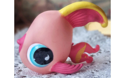 Littlest Pet Shop Kala #643 - LPS Pinkki Vaaleanpunainen