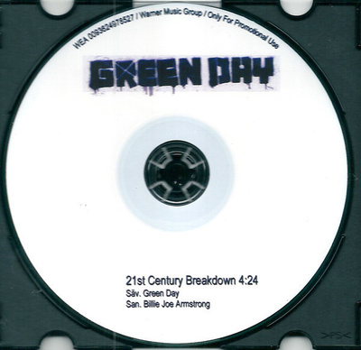 Green Day – 21st Century Breakdown CDS PROMO