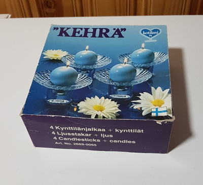 RIIHIMÄEN LASI, STILL, KEHRÄ -KYNTTILÄNJALAT