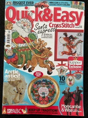 Ristipistolehti Quick & Easy 120 Joulumalleja, koiranpentuja