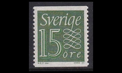 Ruotsi 497 ** Käyttösarja 15 öre (1962)