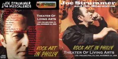 JOE STRUMMER & THE MESCALEROS rock art in philly 1999