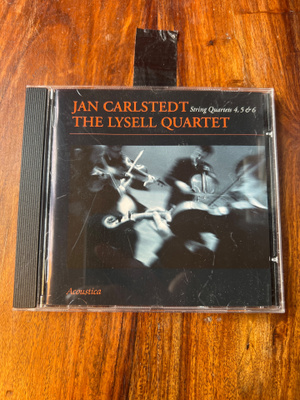 Jan Carlsted - The Lysell Quartet cd