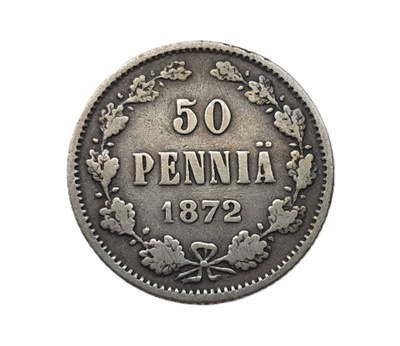 50 penniä 1872