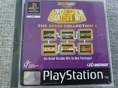 PS1 - Arcade's Greatest Hits Atari Collection 1 ( CIB )