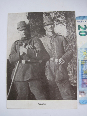 VANHA Postikortti Jääkärit JP27
