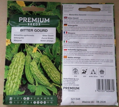 Karvaskurkku "Bitter Gourd" - siemenet #