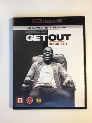 Get Out - 4K Ultra HD + Blu-ray) ohjaus Jordan Peele (2017)