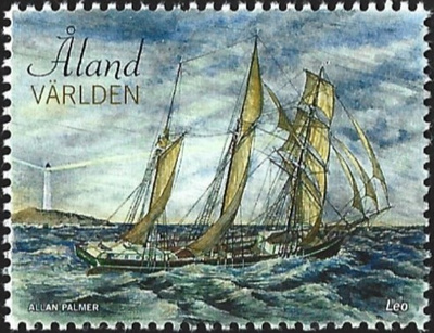 Åland 2015  Purjealuksia Världen  **  LaPe 393