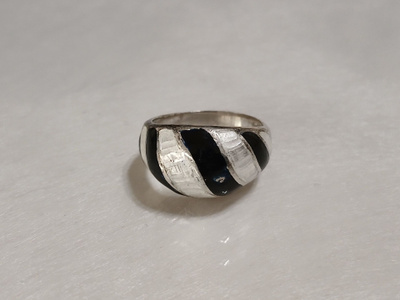 Hopea emali sormus Sterling Hopea