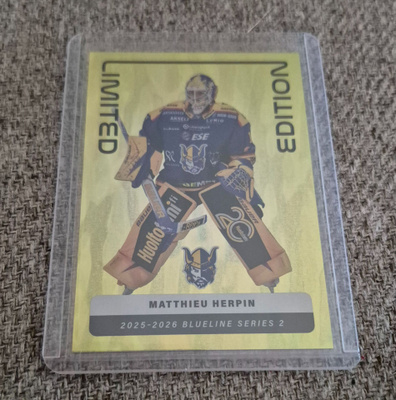 2025 2026 Blueline Limited Edition Yellow Matthieu Herpin