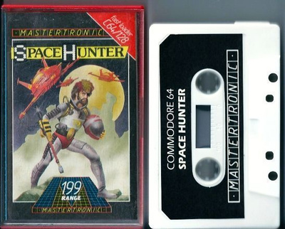 Space Hunter - Commodore 64/128 peli vuodelta1985