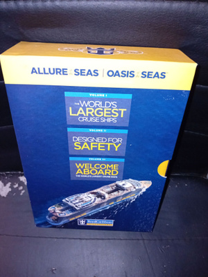 3 DVD Allure of the seas / Oasis of the seas ( SIS POSTIKULU