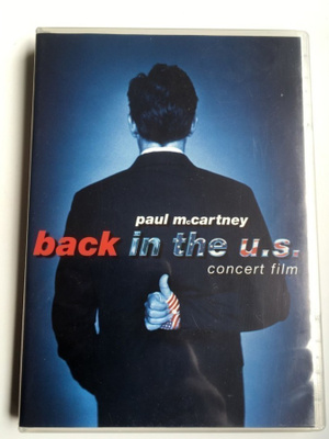 PAUL MCCARTNEY: Back In the U.S. - Concert Film, DVD