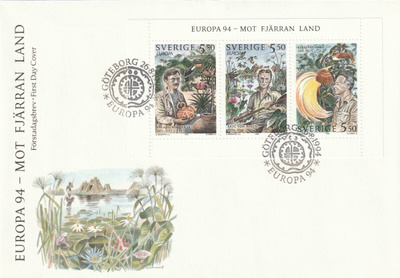RUOTSI - 1994 Fa 1861/63 FDC KUORI