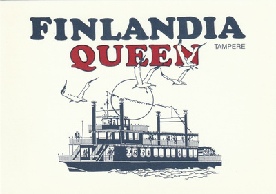 LAIVAKORTTI - SIIPIRATASLAIVA - FINLANDIA QUEEN
