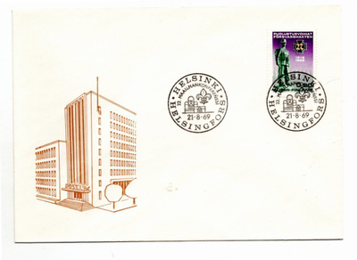 Helsinki: Maailmankonferenssi  (erikoisleima 21,8,1969)
