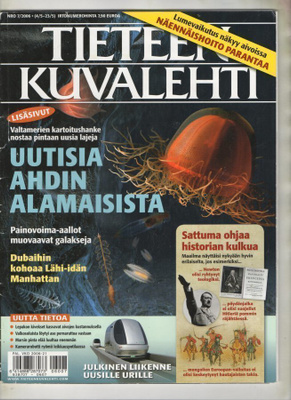 Tieteen kuvalehti n:o 7 2006 Dubai Lähi-Idän Manhattan.