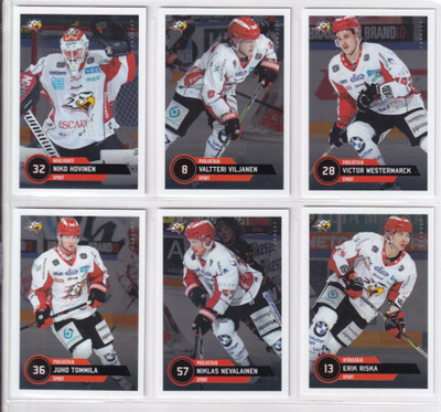 2020-21 Cardset Series 1 Sport Team Set 12 korttia (133-144)