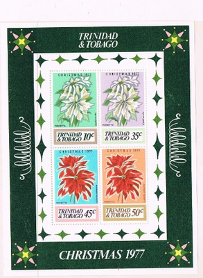 Trinidad&Tobago 1977 - Joulu Christmas ++ blokki