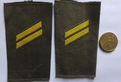 Sotilasmerkki asema  Orig. Saksa Bundeswehr  pari