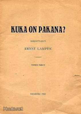 Lampén, Ernst: Kuka on pakana? (1923)