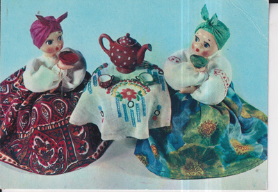 Kansallispuku nuket Venäjä, Tea party, e78