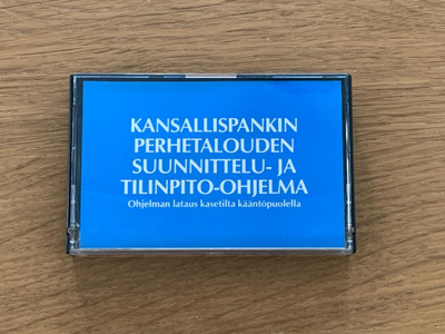 Perhetalouden Suunnittelu- ja Tilinpito-ohjelma - C64