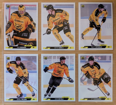 2023-24 Cardset Series 2 SaiPa Team Set 12 korttia (301-312)