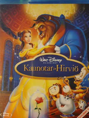 KAUNOTAR JA HIRVIÖ BLU-RAY SUOMIPUHE